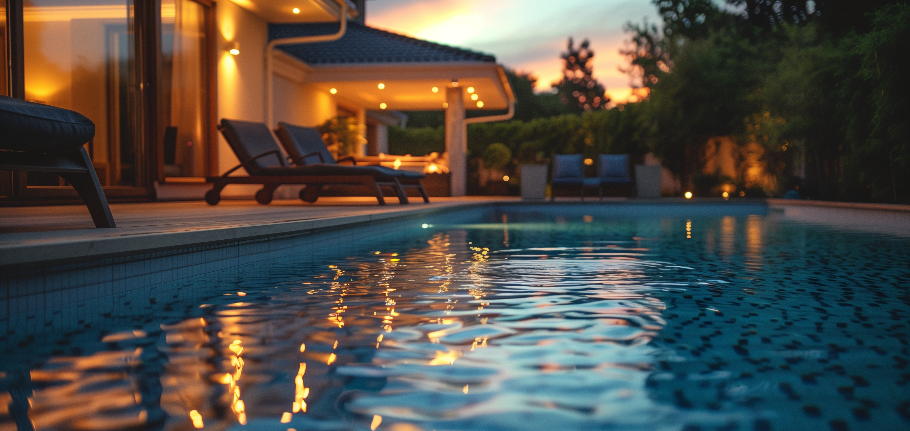 Pool installerad hos Familjen Eklund, Göteborg