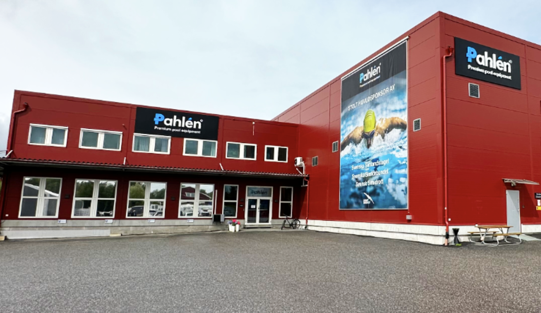Pahléns huvudkontor och showroom i Upplands Väsby